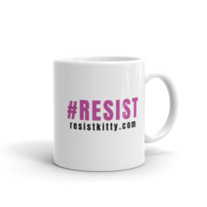 Resist Kitty Mug made in the USA