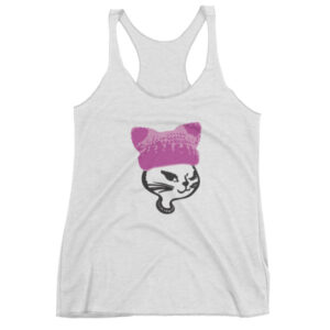 Resist Kitty Racerback Tank Top